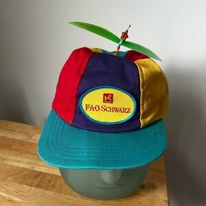 FAO Schwarz Multicolor Propeller Hat